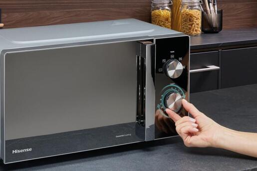 HISENSE mikrovalna pećnica H20MOMCP1H, zapremina 20 L, 700 W, siva
