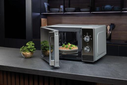 HISENSE mikrovalna pećnica H20MOMCP1H, zapremina 20 L, 700 W, siva