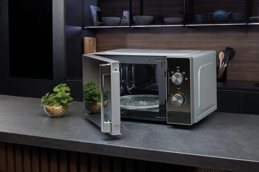 HISENSE mikrovalna pećnica H20MOMCP1H, zapremina 20 L, 700 W, siva