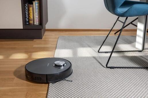 HISENSE robotski usisivač RVCL144ABEVO, usisna snaga 8000 Pa, usisavanje i brisanje, vrijeme rada do 150 min., crni