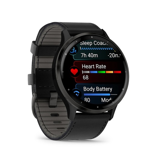 GARMIN Venu 3 pametni sat, 45 mm,  Slate Stainless Steel, 010-02784-52