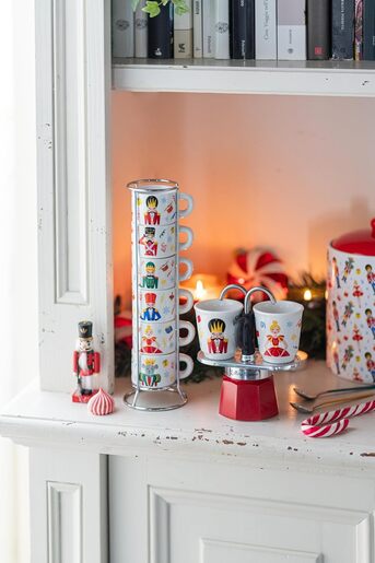 BIALETTI set 6 šoljica Orašar