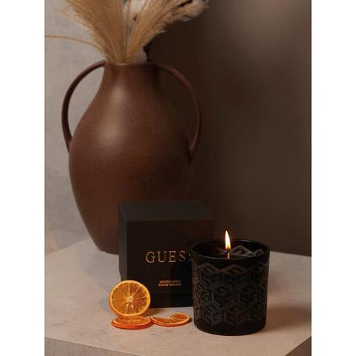 Guess mirisna svijeća 10x10cm CUBE CRNA
