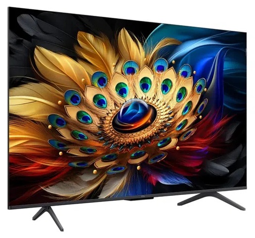 TCL QLED televizor 50C655, 4K Ultra HD, Smart TV, Google TV, AiPQ PRO PROCESSOR, T-SCREEN PRO, ONKYO 2.0CH, HDR10+, **MODEL 2024**