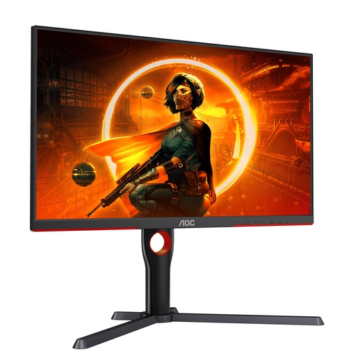 AOC monitor Q27G3XMN gaming Mini LED, 27, QHD, VA, 1000 cd/m2, Adaptive Sync, HDR1000, HDMI, DP, 180Hz, 1ms