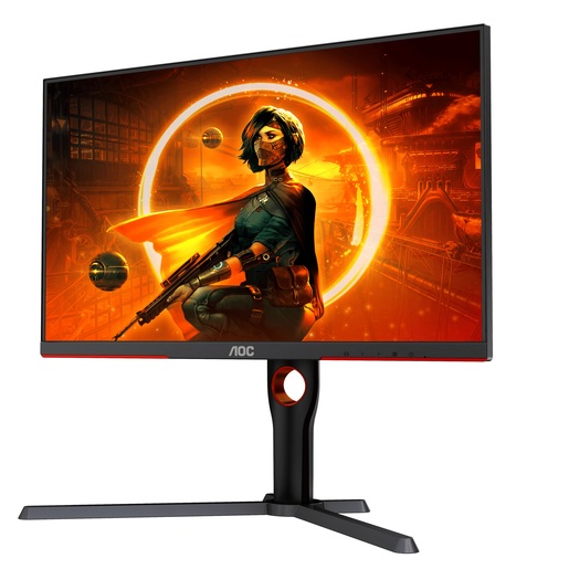 AOC monitor Q27G3XMN gaming Mini LED, 27, QHD, VA, 1000 cd/m2, Adaptive Sync, HDR1000, HDMI, DP, 180Hz, 1ms