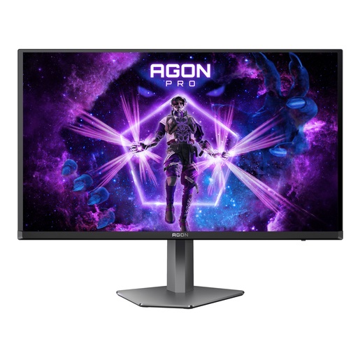AOC monitor AG276QZD2 gaming AGON PRO, 27, QHD, OLED, 1000 cd/m2, HDR400, Adaptive Sync,  HDMI, DP, USB Hub, 240Hz, 0.03ms