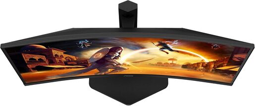 AOC monitor CQ27G4X gaming zakrivljeni, 27, QHD, 300 cd/m2, Adaptive Sync, HDR10, DP, HDMI, 180 Hz, 0.5 ms