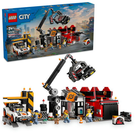 LEGO® City Odlagalište automobila 60472