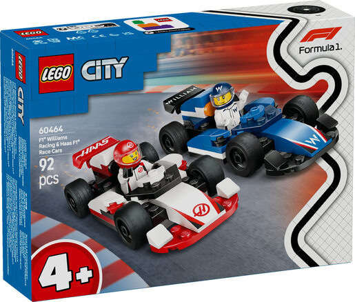 LEGO® City Trkaći auti za F1® Williams i Haas 60464
