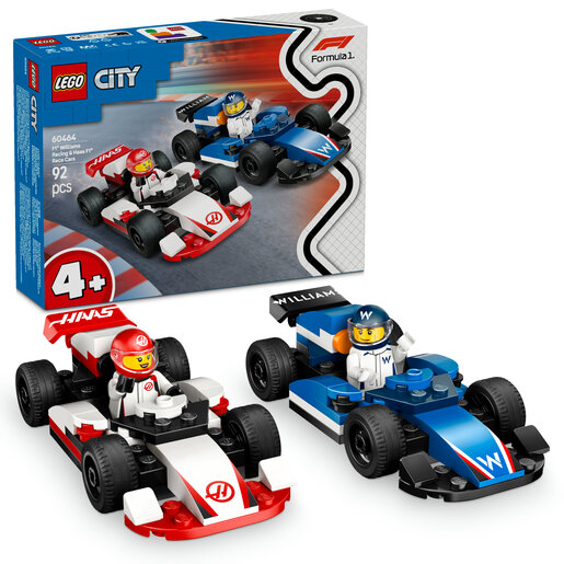 LEGO® City Trkaći auti za F1® Williams i Haas 60464
