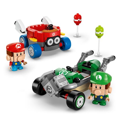 LEGO® Super Mario Mario Kart™ – Baby Mario i Baby Luigi u utrci 72034