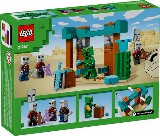 LEGO® Minecraft Illageri u pustinjskoj patroli 21267