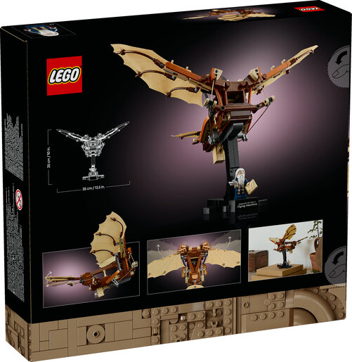 LEGO® Icons Leteći stroj Leonarda da Vincija 10363