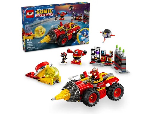 LEGO Sonic The Hedgehog Super Sonic protiv Egg Drillstera 76999