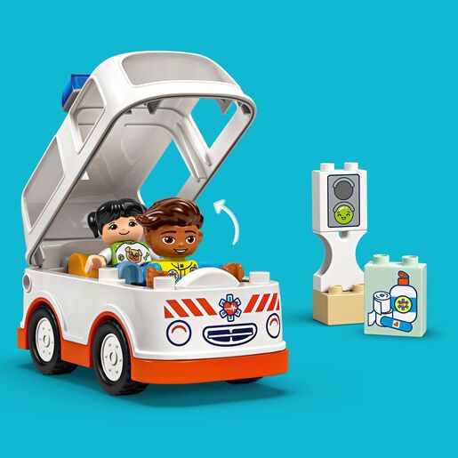 LEGO® DUPLO Town Vozilo hitne pomoći i vozač 10447