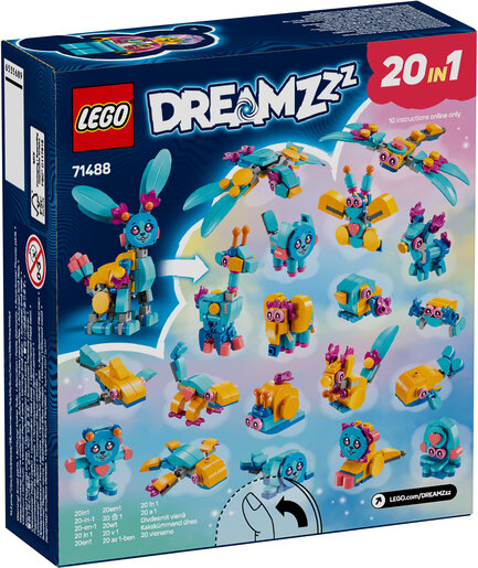 LEGO® DREAMZzz Pustolovine s kreativnim životinjama iz Bunchua 71488
