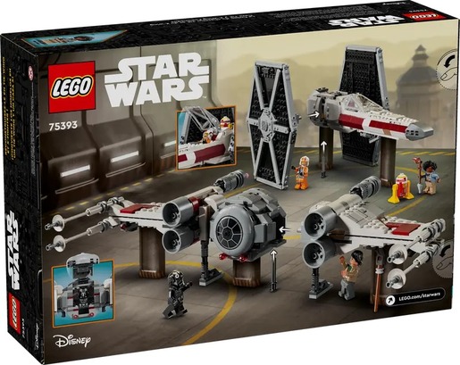 LEGO Star Wars TM TIE Fighter i X-Wing u kombinaciji 75393
