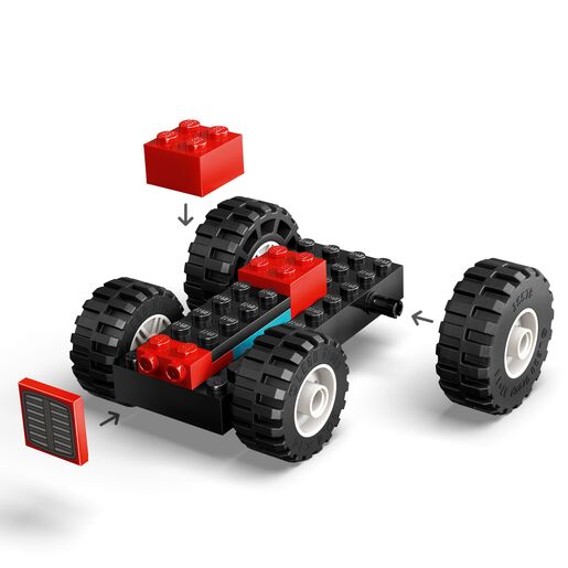 LEGO® City Crveni traktor s prikolicom i ovce 60461