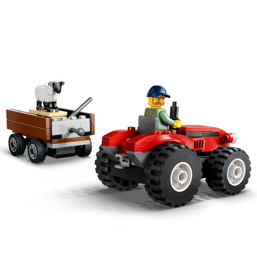LEGO® City Crveni traktor s prikolicom i ovce 60461