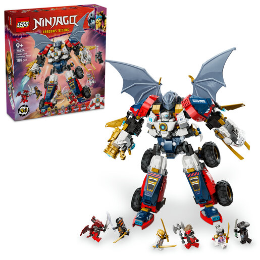 LEGO Ninjago Zaneov kombinirani ultrarobot 71834