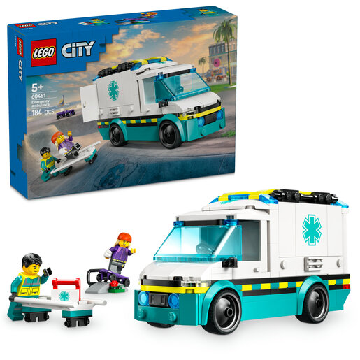 LEGO® City Kola hitne pomoći 60451