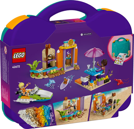 LEGO® Friends Kreativni kovčeg za plažu i putovanja 42672