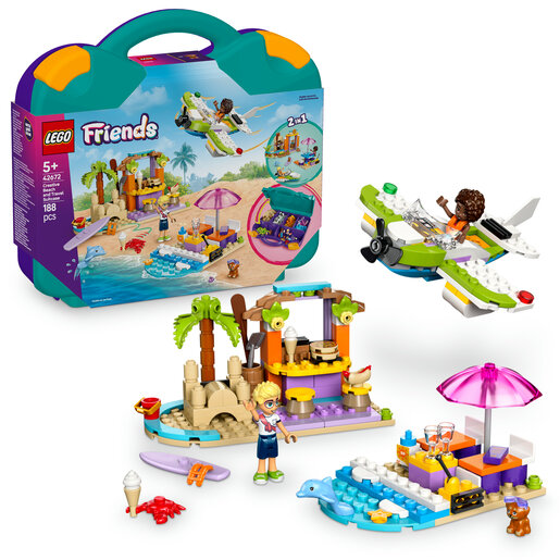 LEGO® Friends Kreativni kovčeg za plažu i putovanja 42672