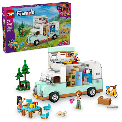 LEGO® Friends Kamper za pustolovine u društvu 42663