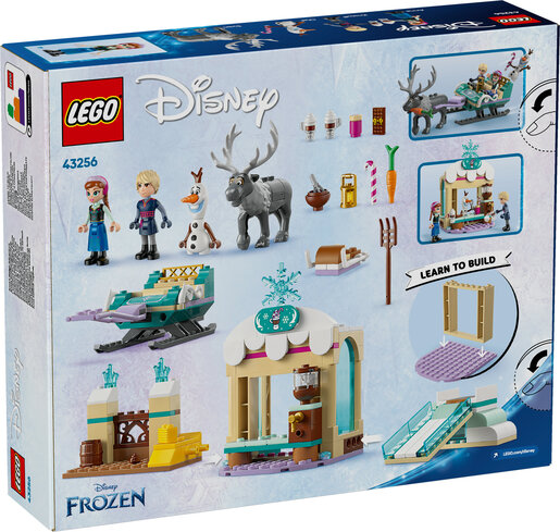 LEGO® Disney Princess Anina pustolovina na saonicama 43256