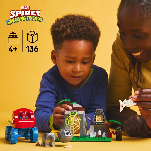 LEGO® Spidey Spidey stiže u spas u dinosaurskom kamionu 11199