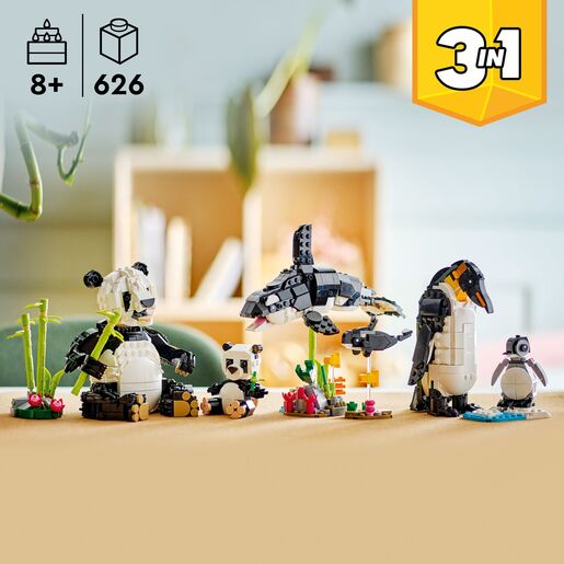 LEGO® Creator Divlje životinje: obitelj panda 31165
