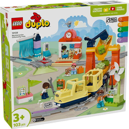 LEGO® DUPLO Town Veliki interaktivni gradski vlak 10428