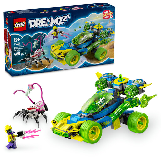LEGO DREAMZzz Mateo i akcijski trkaći automobil Z-Blob 71491