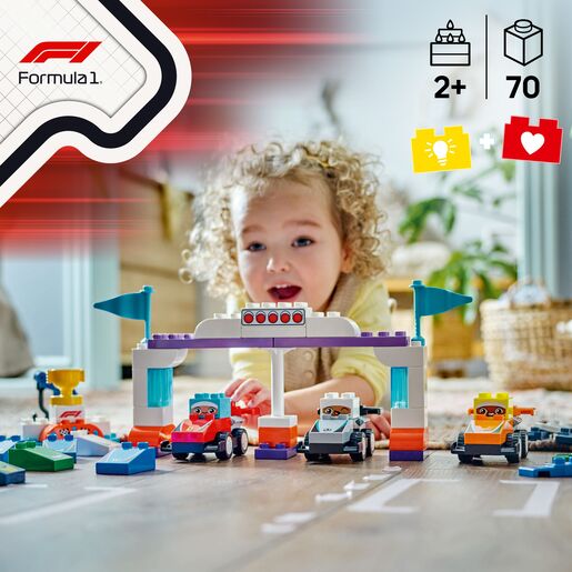 LEGO® DUPLO Town Trkaći automobili i vozači timova za F1® 10445