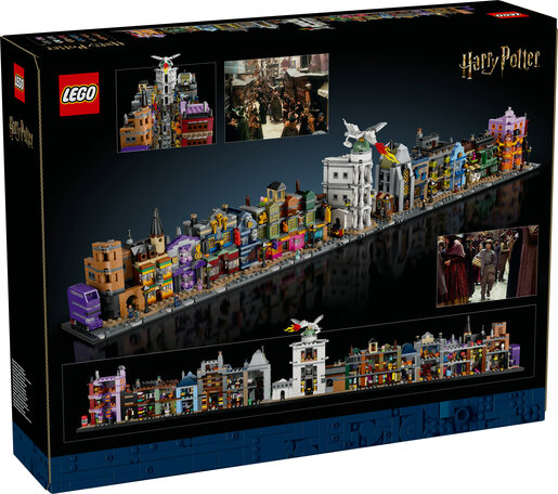 LEGO® Harry Potter TM Zakutna ulica™ s čarobnjačkim trgovinama 76444