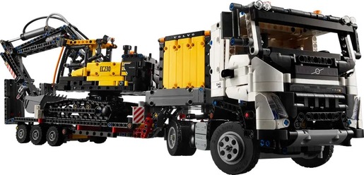 LEGO Technic Kamion Volvo FMX i električni bager EC230 42175
