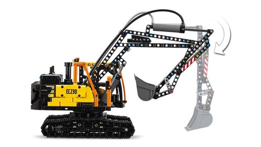 LEGO Technic Kamion Volvo FMX i električni bager EC230 42175