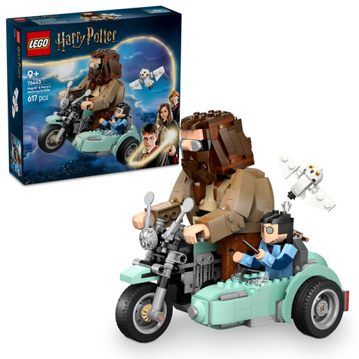LEGO Harry Potter Hagrid i Harry na motociklu 76443