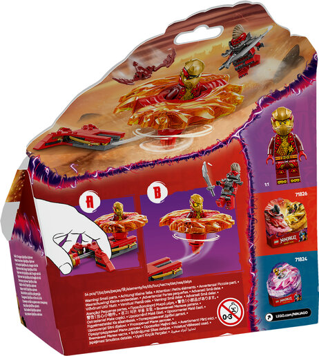 LEGO® Ninjago Kaijev zvrk za zmajski Spinjitzu 71823