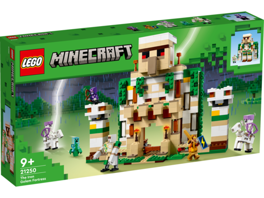 LEGO Minecraft Tvrđava željeznog golema 21250
