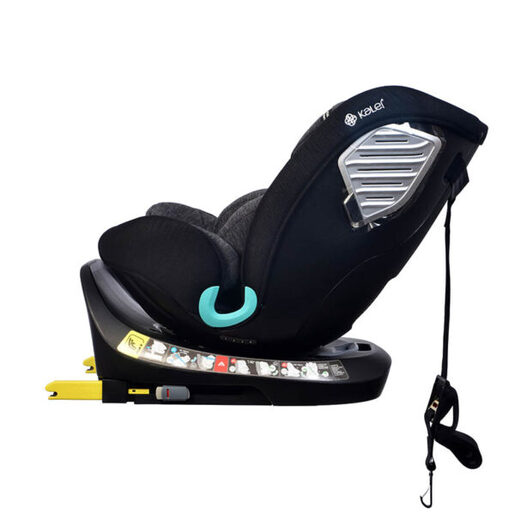 Kalei autosjedalica i-Fortis 360 Black/Grey 40-150cm
