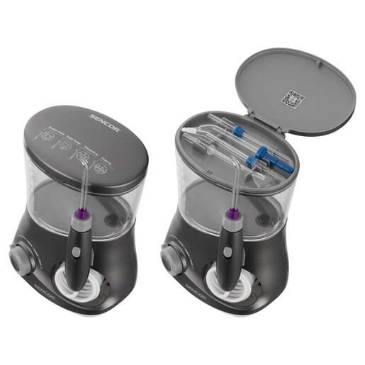 SENCOR oralni tuš SOI2200SL, 4 zamjenjive glave, brzina do 1400 impulsa u min.