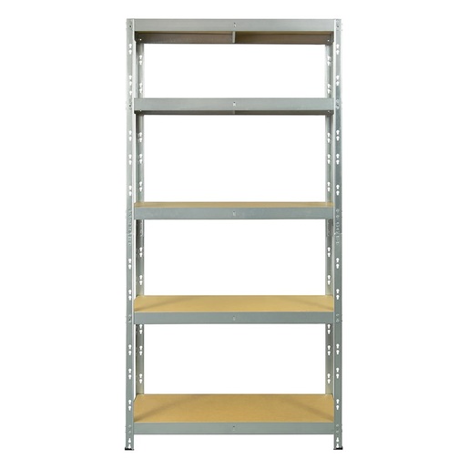 Polica metal/drvo 180 X 90 X 40 cm 5 polica/ nosivost 500 kg