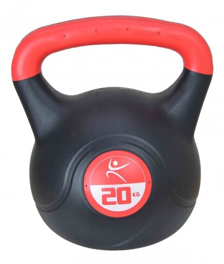 LIFEFIT® Kettlebell Vinyl girje 20kg red