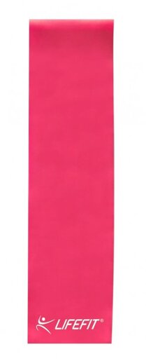LIFEFIT® pilates traka za jačanje Flexband 0,35 pink