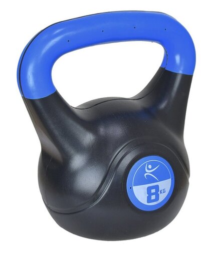 LIFEFIT® Kettleball Vinyl girje 8kg blue