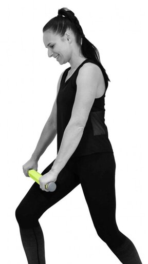 LIFEFIT® masažni roller 53x4.5cm green