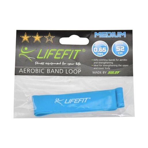 LIFEFIT® pilates traka za jačanje 52x2x0,065 blue