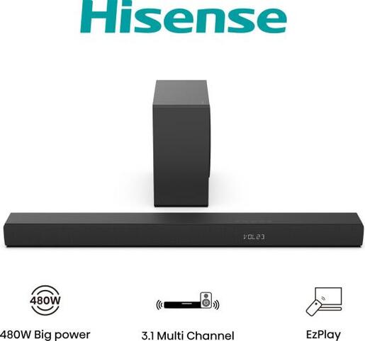 Hisense soundbar HS3100, Crni